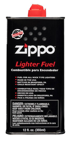 Front of Authentic ˫ Lighter Fuel - 12 oz.